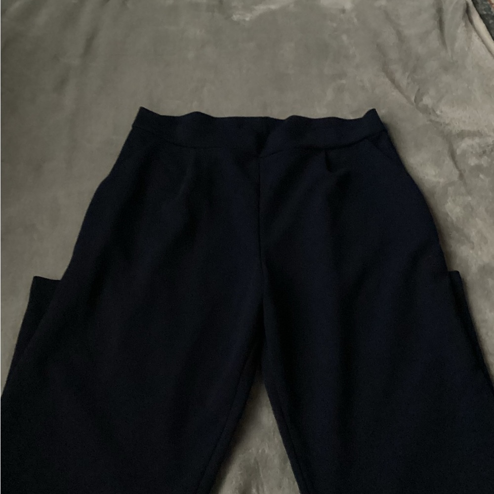 SHEIN Classic Navy Pants